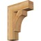 Ekena Millwork Westlake Block Rough Sawn Bracket, Western Red Cedar, 4"W x 14"D x 18"H BKT04X14X18WTL05RWR - alternate 1